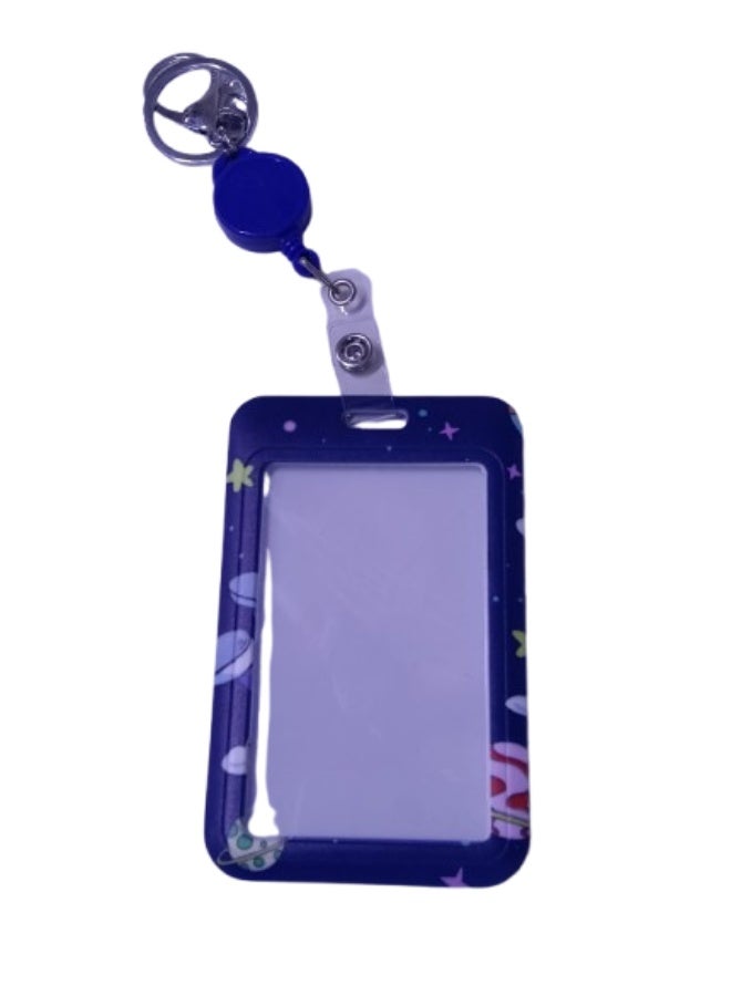 Vertical ID card holder Special Theemed Design Assorted Color - Image 1